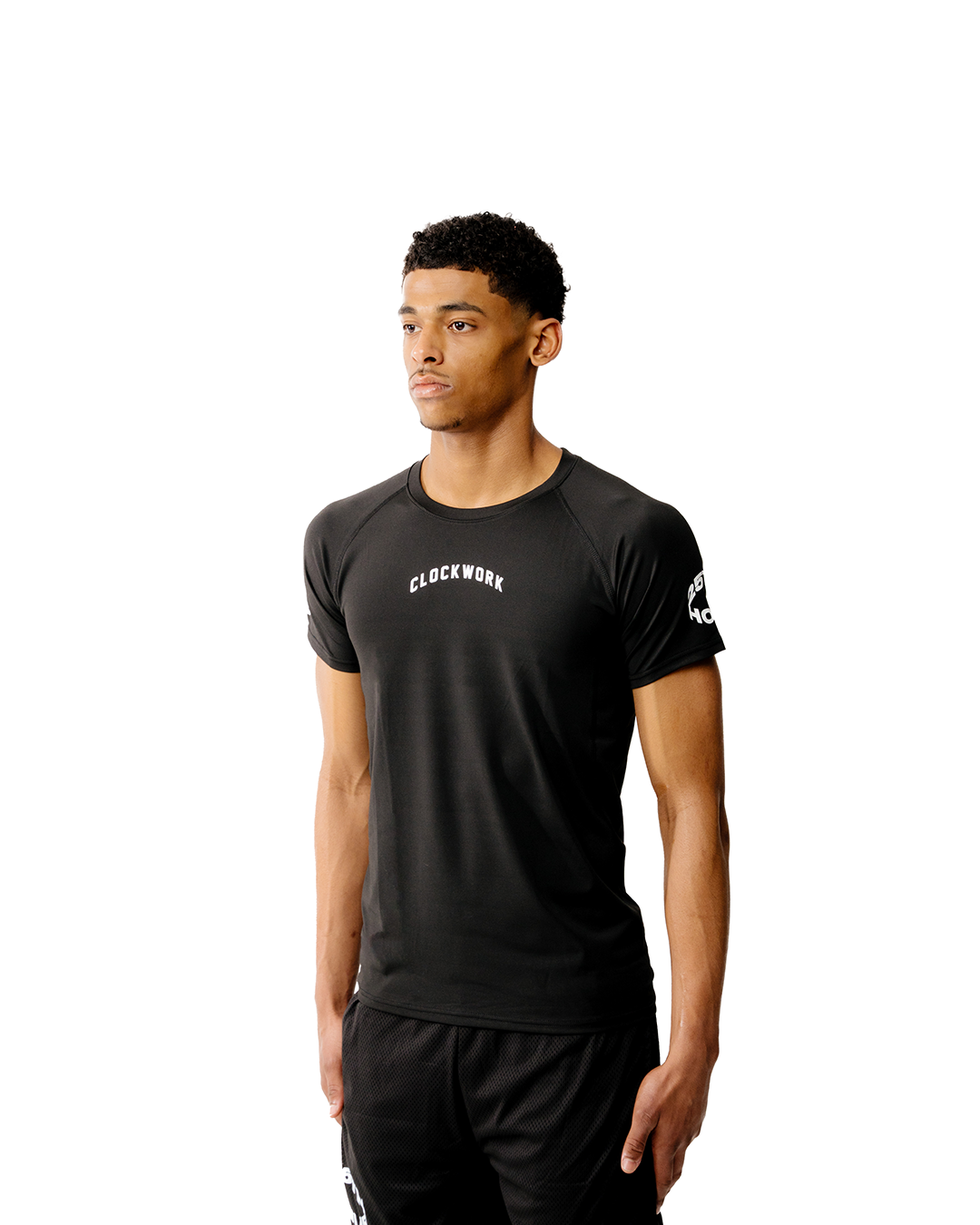 CLOCKWORK Compression Shirt - logo on both sleeves