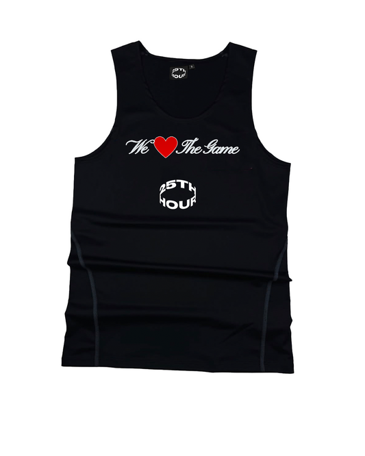 We Love the Game Compression Tank Tops