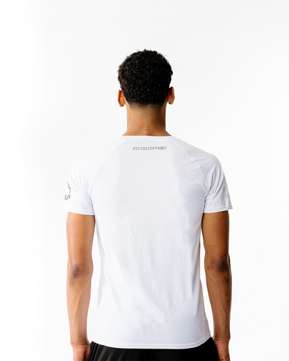 SILVER CLOCKWORK Compression Shirt - logo on both sleeves